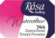 Rósa Gallery akvarell festék - egész szilke 2,5 ml - Opera rózsaszín 744