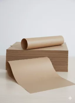 KRAFT papír barna, csíkozott 90 g/m2 - A3 KRAFT papír barna, csíkozott 90 g/m2 - A3