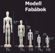 Modell Fabáb - 20 cm, mágneses