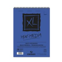 CANSON XL MIX MEDIA fehér rajztömb spirálkötött, mikroperforált 300g/m2 15 ív A5