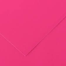 VIVALDI CANSON, fluoreszkáló papír, egyoldalas, ívben 250gr fluor pink A4