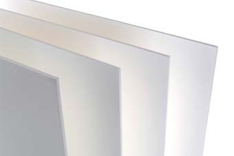 "Backing Board" CANSON, fehér  ívben, 100% alfa cellulóz 810gr 1,2 mm 80 x 120 cm
