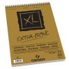 CANSON XL EXTRA BLANC, extra fehér, savmentes, skiccpapír-tömb, rövid oldalán spirálkötött, mikroperforált 90g/m2 120 ív A3 /Néhány papírlap enyhén sérült/ CANSON XL EXTRA BLANC, extra fehér, savmentes, skiccpapír-tömb, rövid oldalán spirálkötött, mikroperforált 90g/m2 120 ív A3 /Néhány papírlap enyhén sérült/