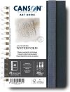 CANSON Books XL Saunders Waterford könyv, spirálkötött, fekete borítóval, 300g 24 lap A5 Portrait CANSON Books XL Saunders Waterford könyv, spirálkötött, fekete borítóval, 300g 24 lap A5 Portrait