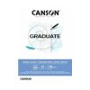 CANSON Graduate Átrajzoló tömb, ragasztott 70g/m2 40 ív A3 CANSON Graduate Átrajzoló tömb, ragasztott 70g/m2 40 ív A3