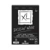 CANSON XL DESSIN NOIR, fekete fotókarton-tömb, spirálkötött, mikroperforált 150g/m2 20 ív A5 CANSON XL DESSIN NOIR, fekete fotókarton-tömb, spirálkötött, mikroperforált 150g/m2 20 ív A5