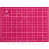 Vágóalátét - öngyógyuló vágólap, centiméteres beosztással, Magenta színű - DAFA - A3-as méret, 45x30 cm, 3 mm vastag