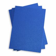   Metálfényű papír - Középkék színű, 120gr, Kétoldalas - Tengerkék