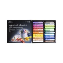   Olajpasztell készlet - Mungyo Soft Oil Pastels for Artists - 24 színű készlet