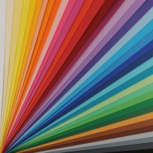  CANSON Colorline, savmentes színes papír, ívben 220g/m2 70x100 cm - Fekete
