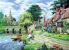 Kifestő készlet számokkal, ecsettel, felnőtteknek - 30x40 cm - Kacsák etetése - Újra kapható! Kifestő készlet számokkal, ecsettel, felnőtteknek - 30x40 cm - Kacsák etetése - Újra kapható!