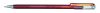 Pentel zselés kupakos rollertoll Hybrid narancs+metálsárga Pentel zselés kupakos rollertoll Hybrid narancs+metálsárga