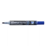   Pentel Maxiflo Flex Feel hajlékonyhegyű táblamarker 1-5 mm, kék 