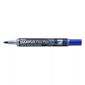 Pentel Maxiflo Flex Feel hajlékonyhegyű táblamarker 1-5 mm, kék