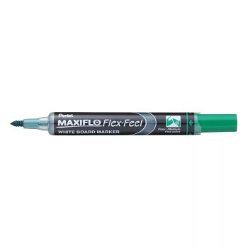 Pentel Maxiflo Flex Feel hajlékonyhegyű táblamarker 1-5 mm, zöld 