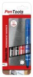 Pentel vastag vágott hegyű alkoholos Marker 4 db-os fekete, kék, piros Pentel vastag vágott hegyű alkoholos Marker 4 db-os fekete, kék, piros