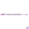 Pentel kétvégű pasztell szövegkiemelő 1.0 mm - 3.5 mm - lila Pentel kétvégű pasztell szövegkiemelő 1.0 mm - 3.5 mm - lila