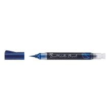Pentel Dual Metallic Brush ecsettoll - kék+metálzöld