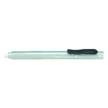 Radírstift, tolóbetétes, PENTEL - fekete és további színek