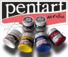 Akrilfesték készlet - 6 x 50 ml, 6 színű készlet, matt Akrilfesték készlet - 6 x 50 ml, 6 színű készlet, matt