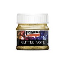 Pentart Glitterpaszta közepes 50 ml arany