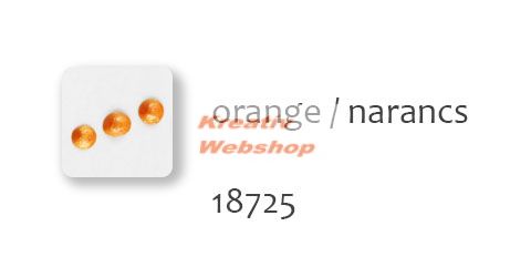Gyöngytoll, 30 ml Narancs