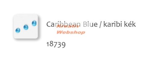 Gyöngytoll, 30 ml Karibi kék