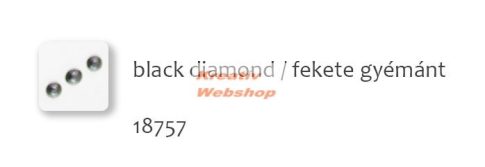 Gyöngytoll, 30 ml Fekete gyémánt
