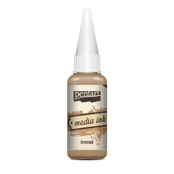 Média tinta metál 20 ml bronz