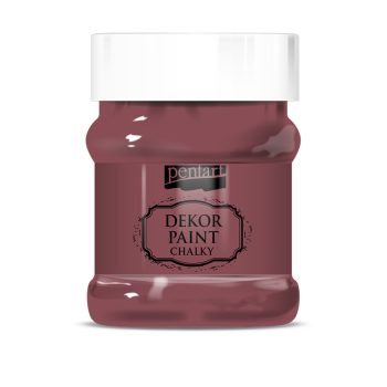 Pentart Dekor krétafesték 230 ml burgundi vörös