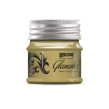 Pentart Glamour textil- és bőrfesték 50 ml pezsgő