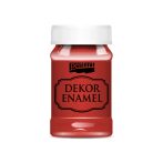 Dekor zománcfesték 100 ml Piros