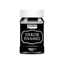 Dekor zománcfesték 100 ml Fekete