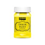 Pentart Dekor krétafesték 100 ml citromsárga