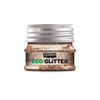 Pentart Eco Glitter rózsaarany, finom min. 15 g