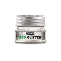 Pentart Eco Glitter ezüst, finom min. 15 g