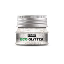 Pentart Eco Glitter ezüst, extra finom min. 15 g