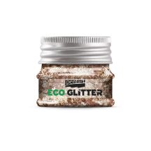 Pentart Eco Glitter rózsaarany, durva min. 15 g