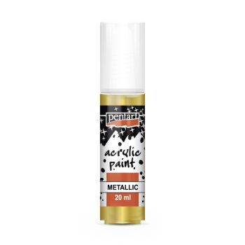 Pentart Metál Akrilfesték 20 ml Gold