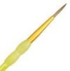Soft Grip ecset - Hegyes kerek ecset, természetes nyest szőrrel - 5-ös méret Soft Grip ecset - Hegyes kerek ecset, természetes nyest szőrrel - 5-ös méret