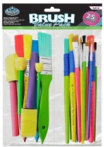   Gazdaságos ecsetkészlet - Hobby ecsetek és szivacsecsetek - 25 db-os