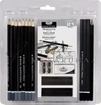 Művész rajzkészlet - Grafit, kréta szén válogatás