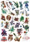Kicsi karton Bakugan matricák Kicsi karton Bakugan matricák