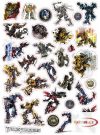 Kicsi karton Transformers matricák Kicsi karton Transformers matricák