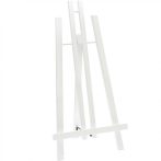 Fehér színű asztali festőállvány - 50 cm magas