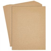 RealNatural papír - Növényi rostos karton, Újrahasznosított papírból - 100 gr, A4 - Barna-szürke