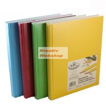 Vázlattömb Display készlet - Royal SketchBook A5 - élénk színes keménykötéses vázlatkönyv - 8 db (pi