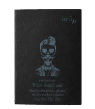 Pasztelltömb - SMLT Black Sketch Pad 165gr, A5