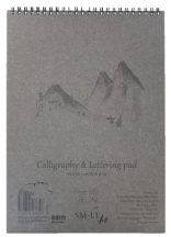  Kalligráfiatömb - SMLT Calligraphy & Lettering Pad, 100g, 50 lapos A4