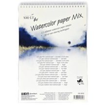   Akvarelltömb - SMLTArt - 15 lapos művésztömb A4-es méretű - 15 féle különböző akvarellpapírral